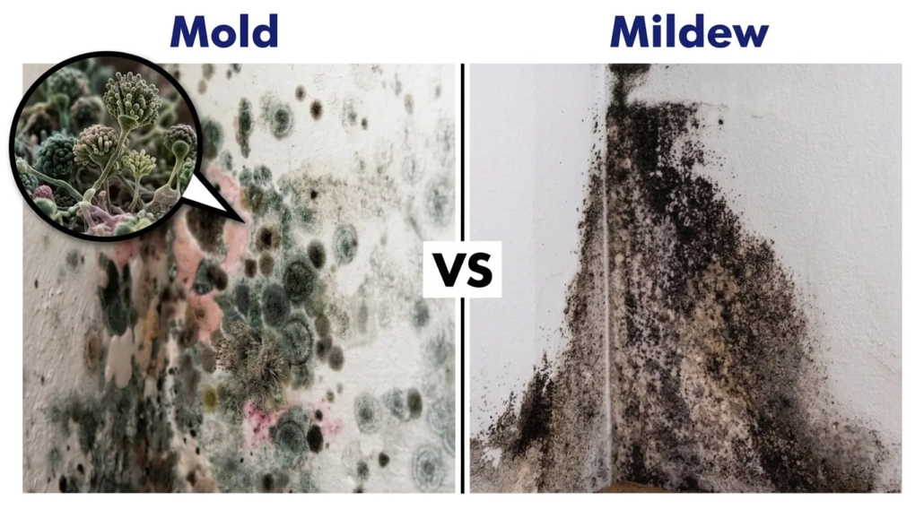 Mold vs. Mildew: How to Tell the Difference Before It Spreads 73 Mold vs. Mildew: How to Tell the Difference Before It Spreads