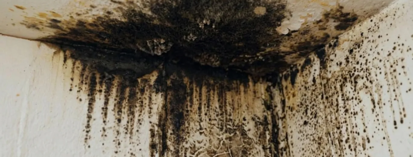 Mold Remediation 101: 7 Critical Signs, Hidden Risks, and When to Finally Call a Professional 1 mold remediation needed on wall showing black mold growth in residential home