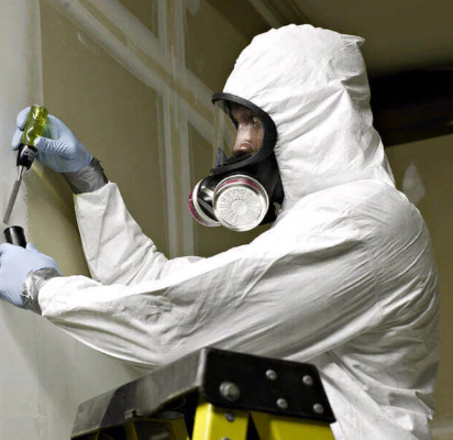 7 Urgent Truths About Asbestos Removal Leon Valley TX That Could Save Your Family's Life 7 Licensed technician performing asbestos removal Leon Valley TX in an older residential home